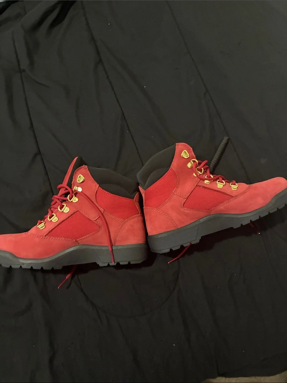 Timberland Kids Red Outdoor Boots